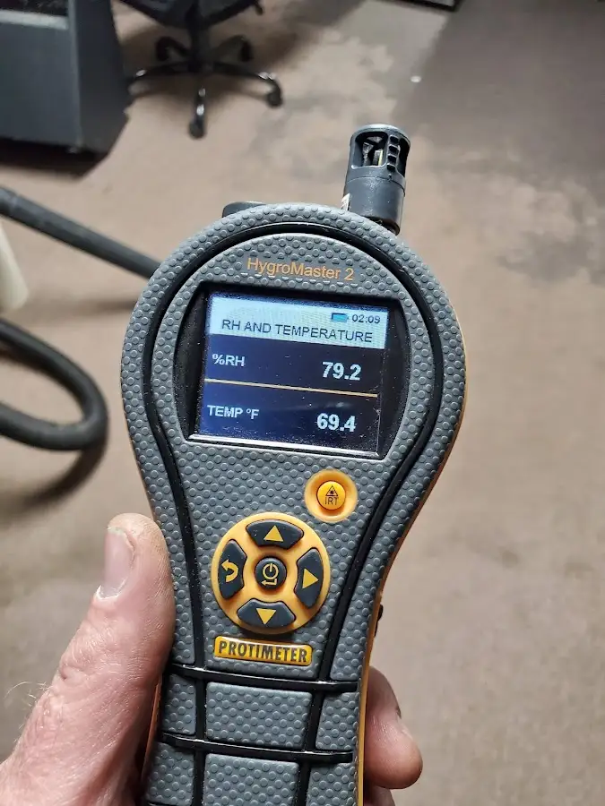 Moisture meter humidity assessment for Mold Remediation & Removal in Pharr