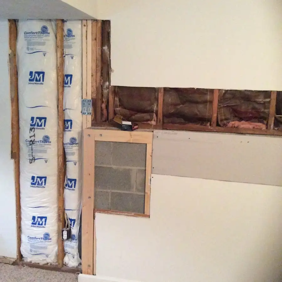 Wall insulation replacement during Odor Removal & Deodorization in Pharr